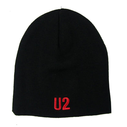 U2 Under A Blood Red Sky Black Beanie Hat Beanie