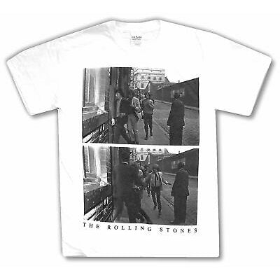 Rolling Stones Running Early Pic T-shirt Front