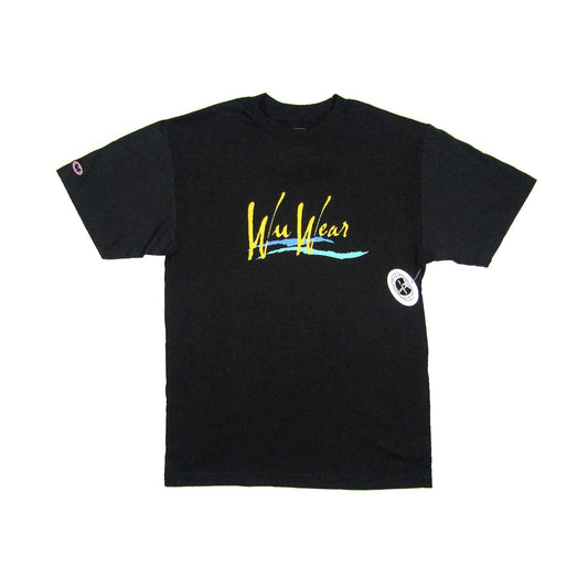 Wu Tang Clan Wave 80s Logo T-shirt Front