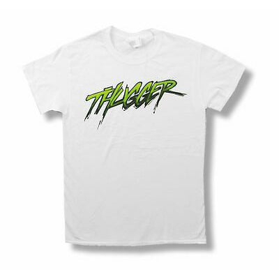 Young Thug Thugger Green Paint T-shirt Front