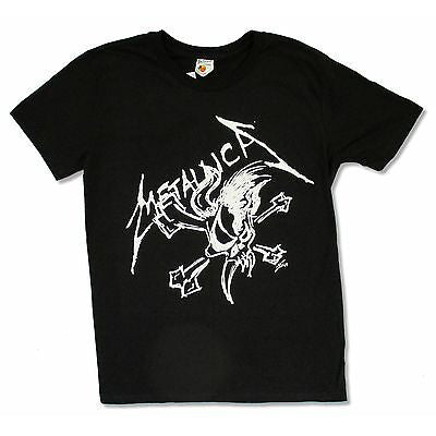 Metallica Scary Guy And Bones T-shirt Front