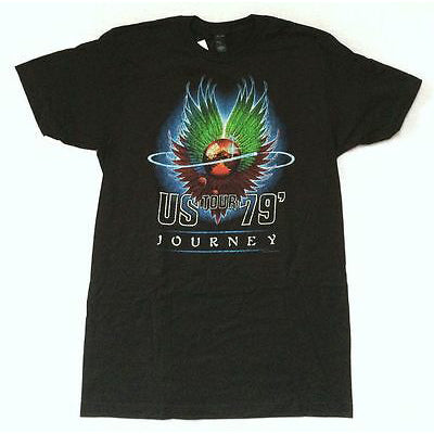 Journey Us Tour 1979 Black T-shirt T-shirt Front