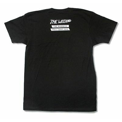 Weeknd Uncasville 2015 Event T-shirt Back