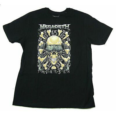 Megadeth 13 Thirt3en Vic Skull T-shirt