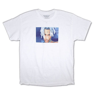 XXXTENTACION Blue Portrait Tee T-shirt Front