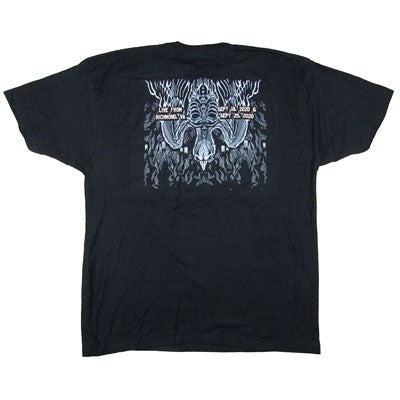 Lamb Of God Richmond Event Tee T-shirt Back