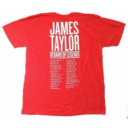 James Taylor Summer Tour 2008 T-shirt