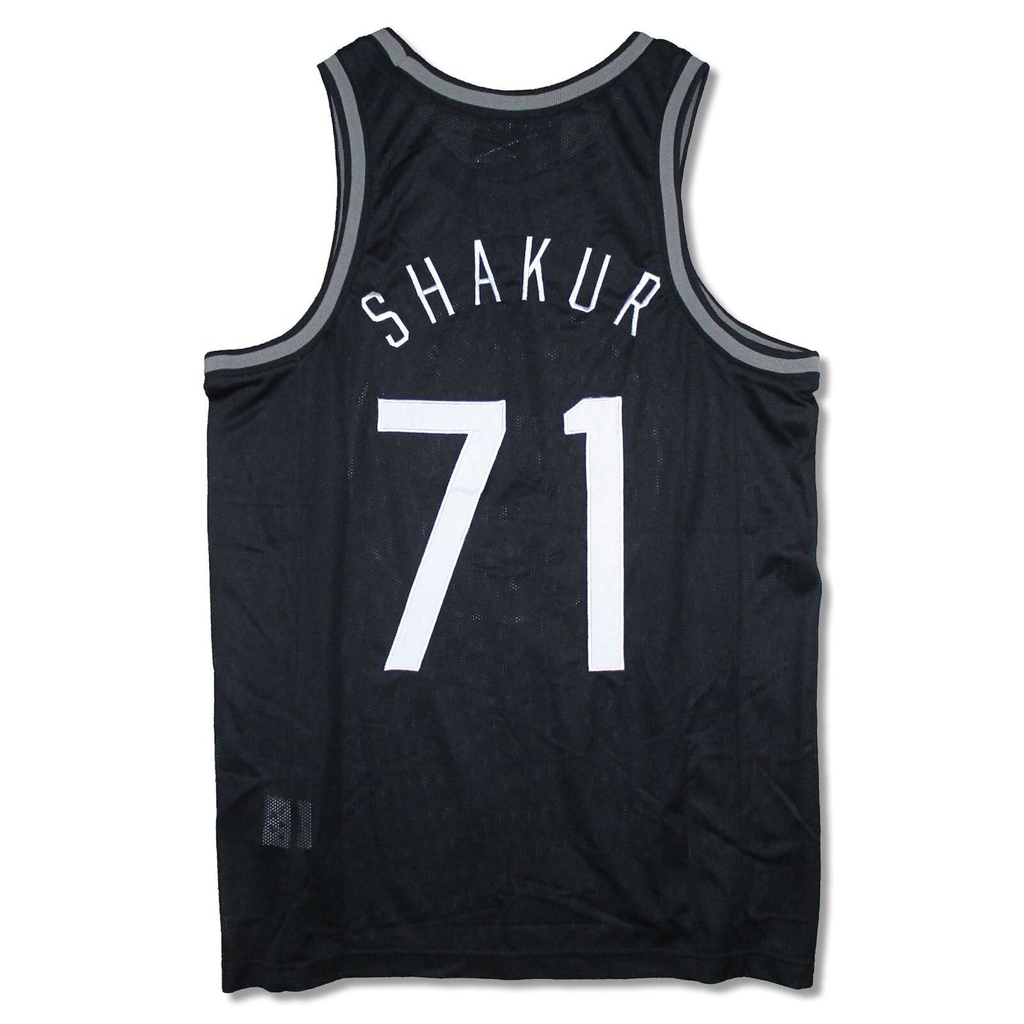 Tupac Est 1971 Black Mesh Basketball Jersey Basketball  Jersey Back