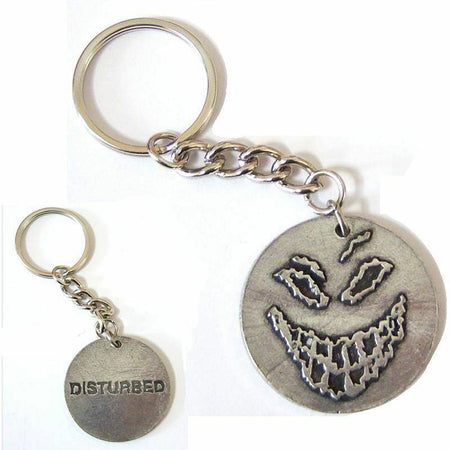 Scary Guy Face Logo Metal Key Chain Metal Key Chain