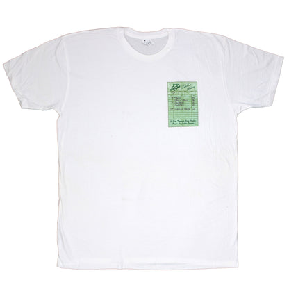 ZZ Top Tex Mex Palace Receipt Logo T-shirt