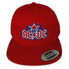 Washington Dc Red Snapback Hat Baseball Cap