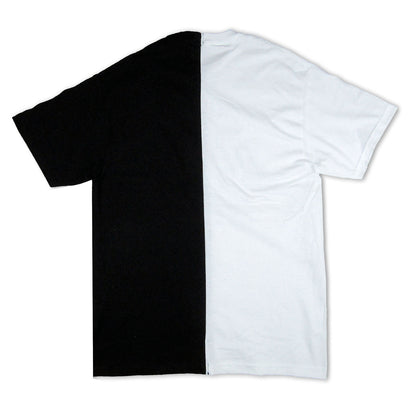 AC/DC White And Black Voltage T-shirt Back