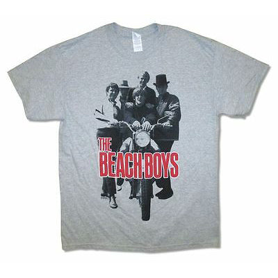 Beach Boys Moto Summer Days Tour CA-TX T-shirt Front