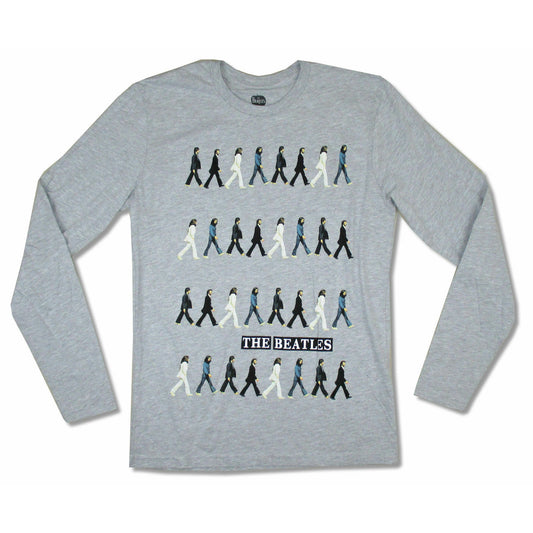 Beatles Abbey Road Repeat Long Sleeve Long Sleeve Front