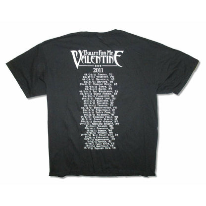 Bullet For My Valentine Backdrop 2011 Tour T-shirt