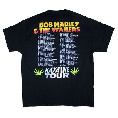 Bob Marley Kaya Live Tour T-shirt Back