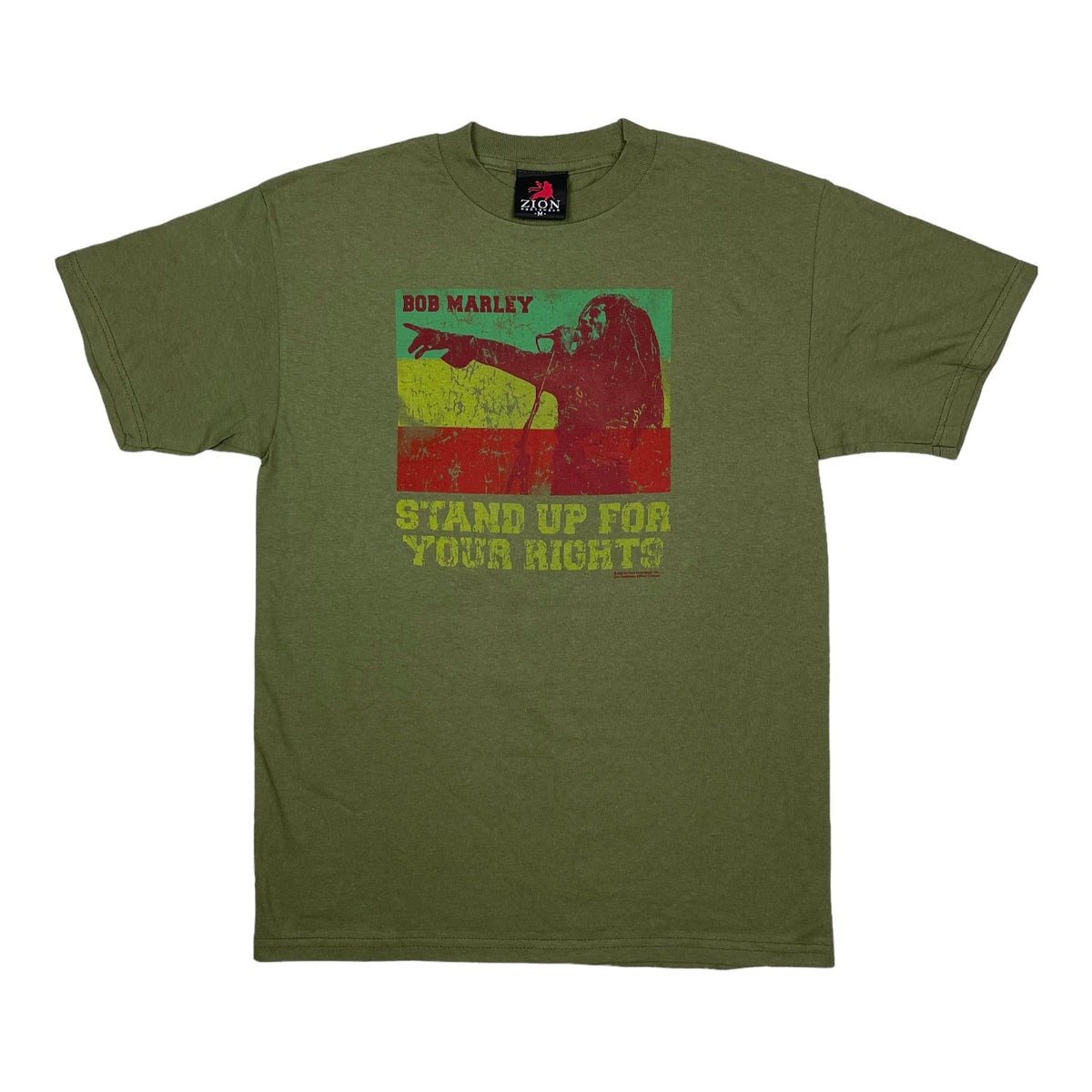 Bob Marley Rights T-shirt Front