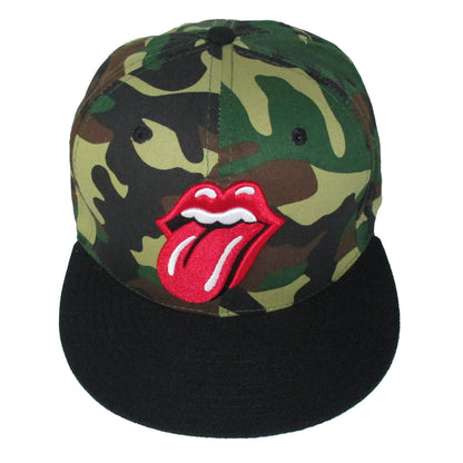 Camouflage Flat Brim Baseball Cap Baseball Cap