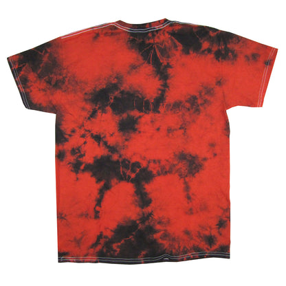 Korn White Logo Orange Tie Dye Tie Dye T-shirt Back