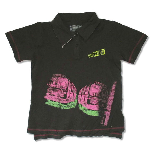 Vacant Buses Very Unique Rough Edged Polo Junior Top