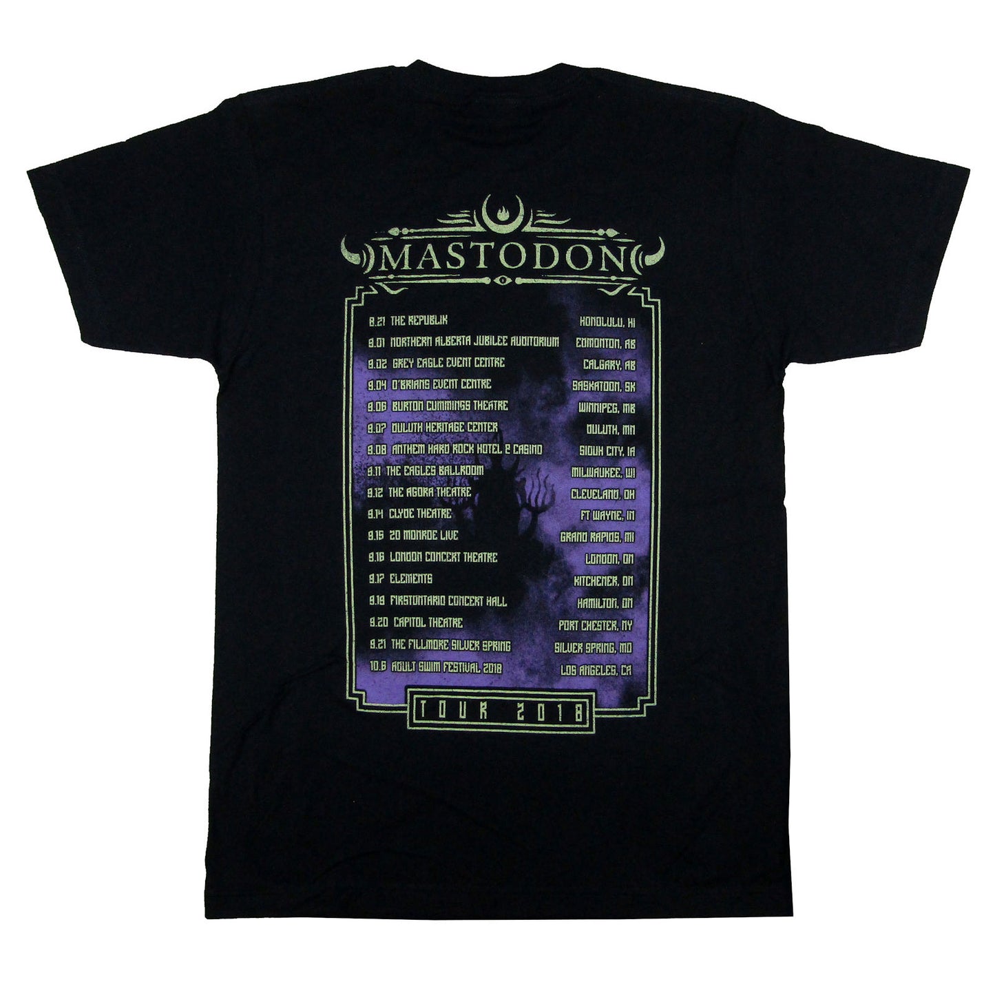 Relieve The Ages Of The Moon 2018 Tour HI - CAl T-shirt