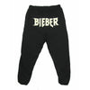 Name Logo Black Sweatpants Champion Sweatpants