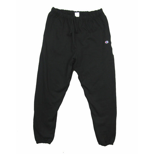 Name Logo Black Sweatpants Champion Sweatpants
