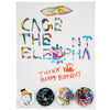 Thank You Happy Birthday Four Button Pin Set Collector Items