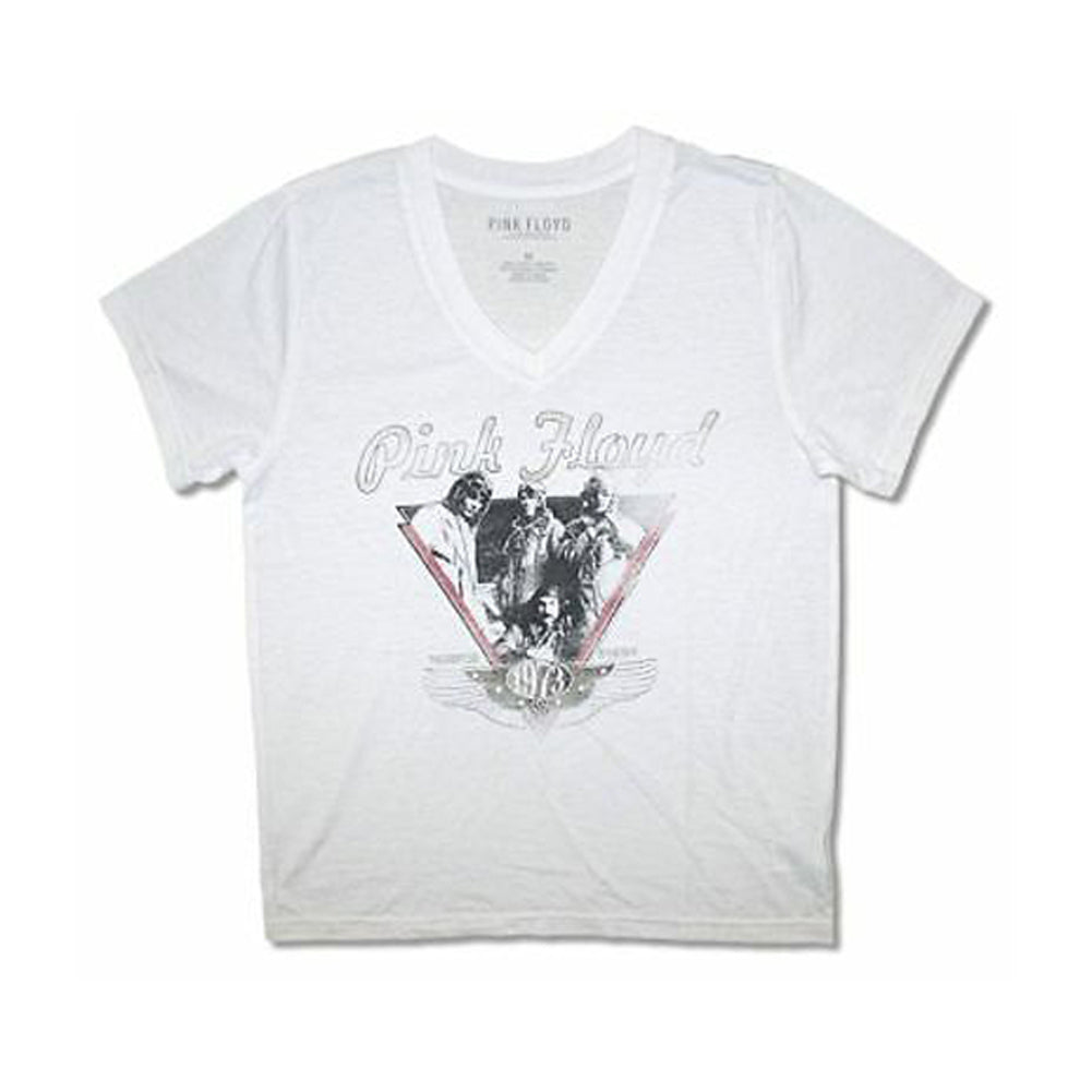 Airmen 1973 Photo V-neck Junior Top