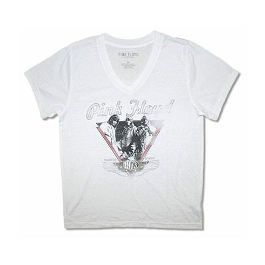 Airmen 1973 Photo V-neck Junior Top