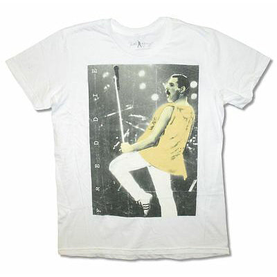 Queen Freddie Live Pose T-shirt Front