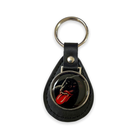 Rolling Stones Gorilla Plastic Key Chain Front