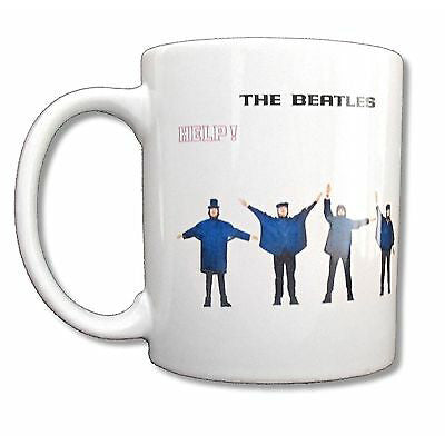 Help! With Beatles Logo Coffee Mug Front