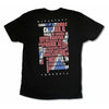 Flag 2014 Tour Ny Nc T-shirt