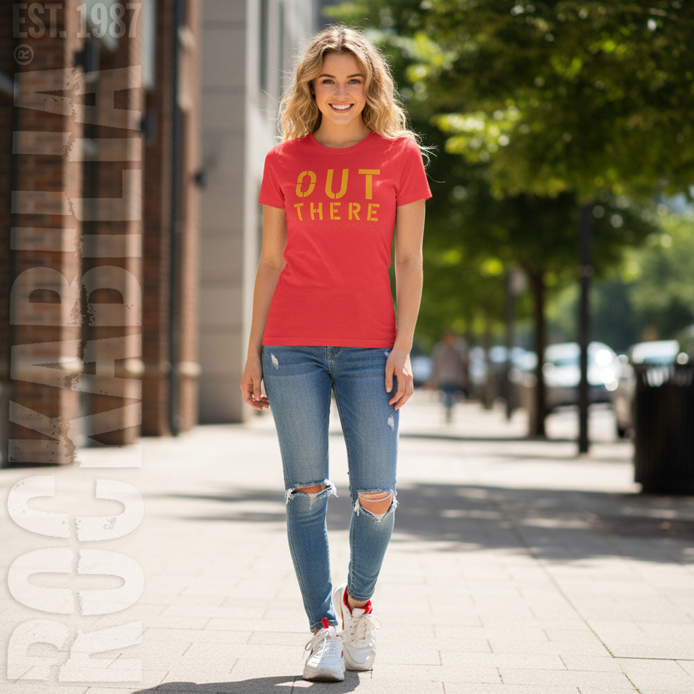 Stencil Out There Junior Top