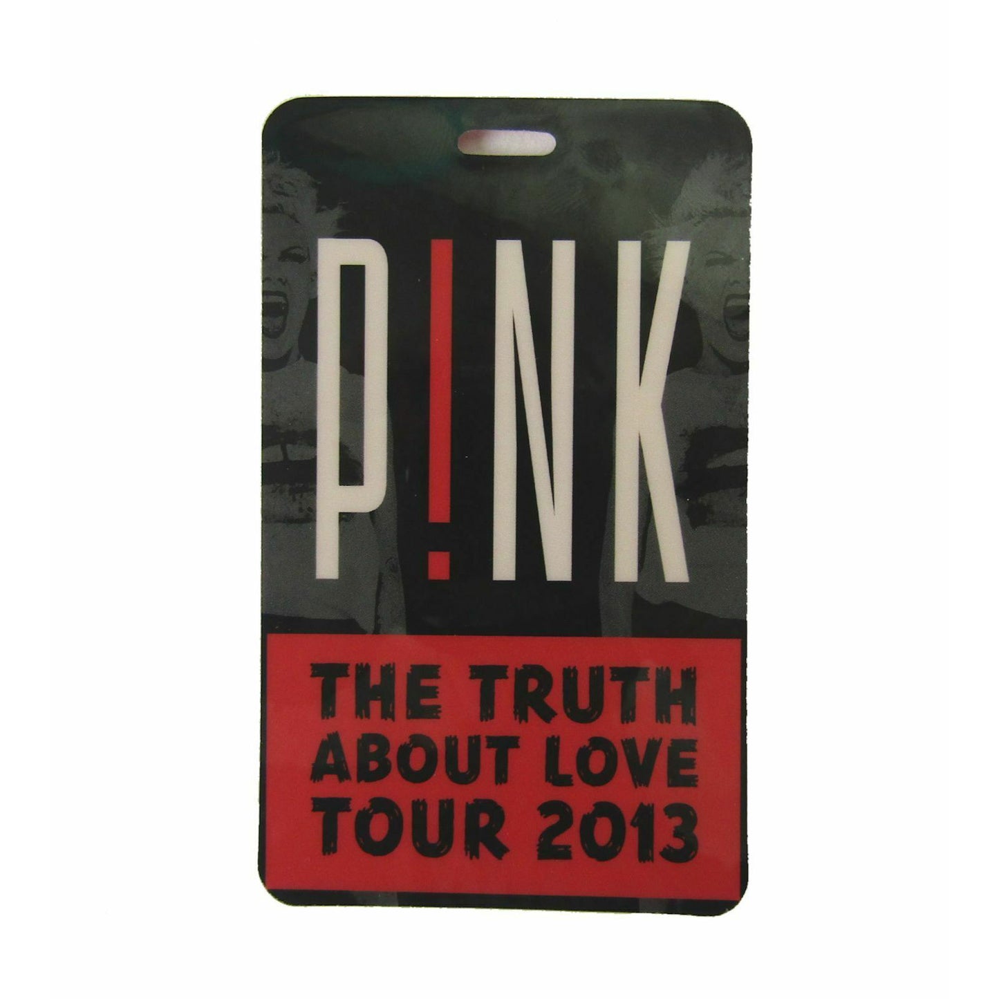 The Truth About Love 2013 Tour Laminate Laminated Backstage Pass