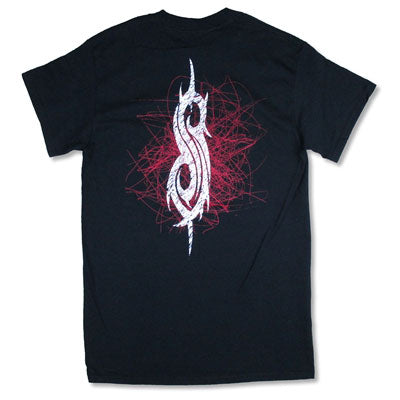 Slipknot Scratched Tee T-shirt Back