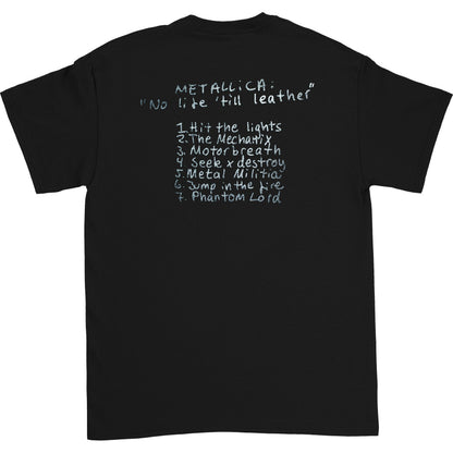 Metallica 1982 No Life 'Til Leather T-shirt
