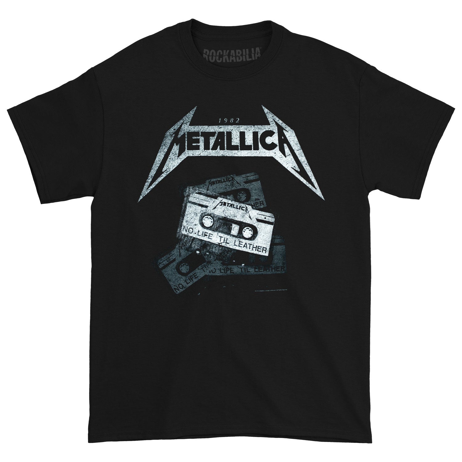 Metallica 1982 No Life 'Til Leather T-shirt
