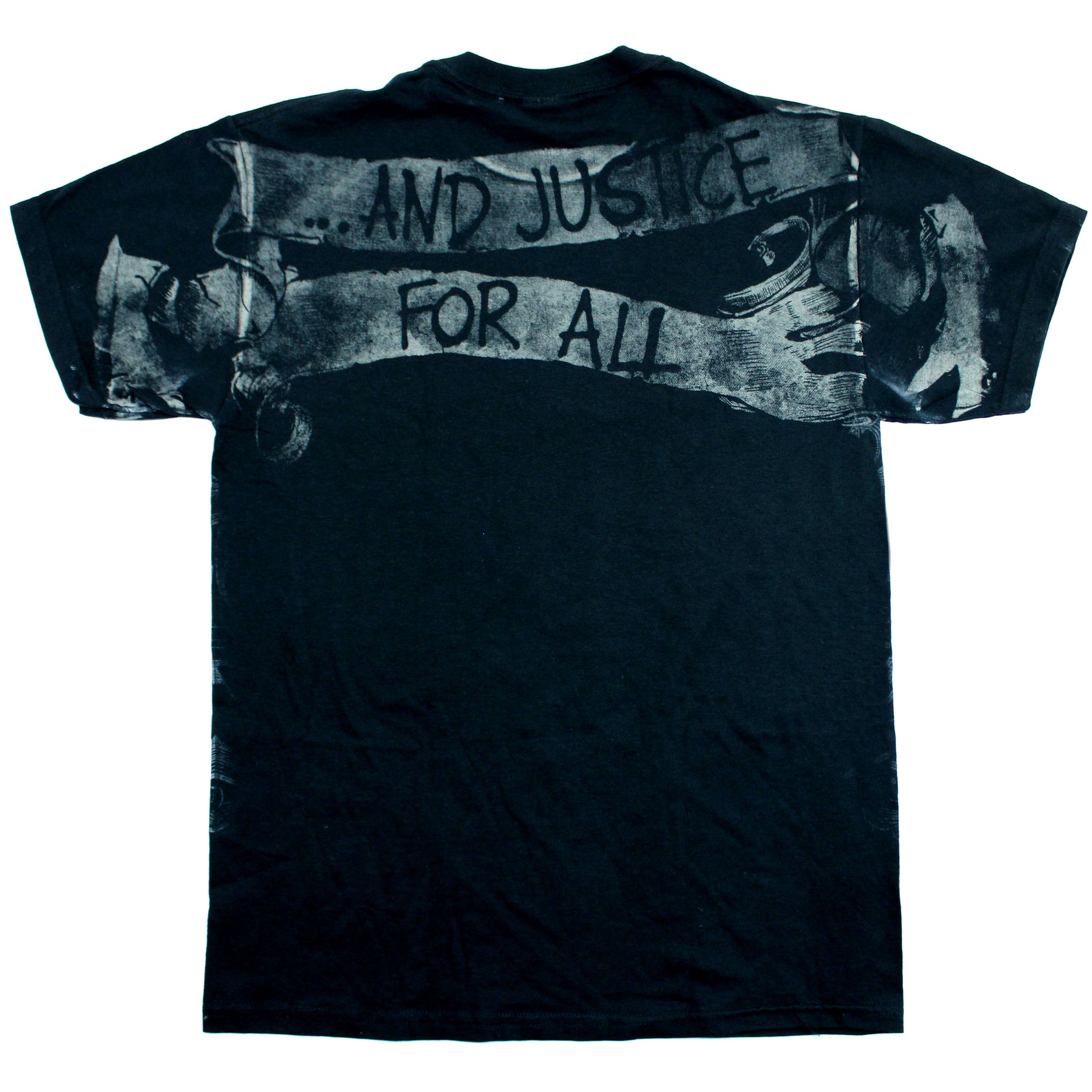 Metallica Allover Print ...And Justice For All T-shirt