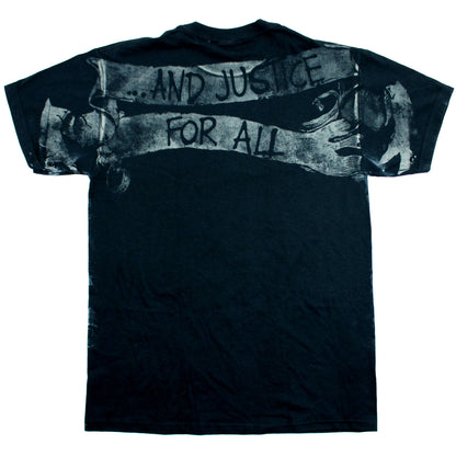 Metallica Allover Print ...And Justice For All T-shirt