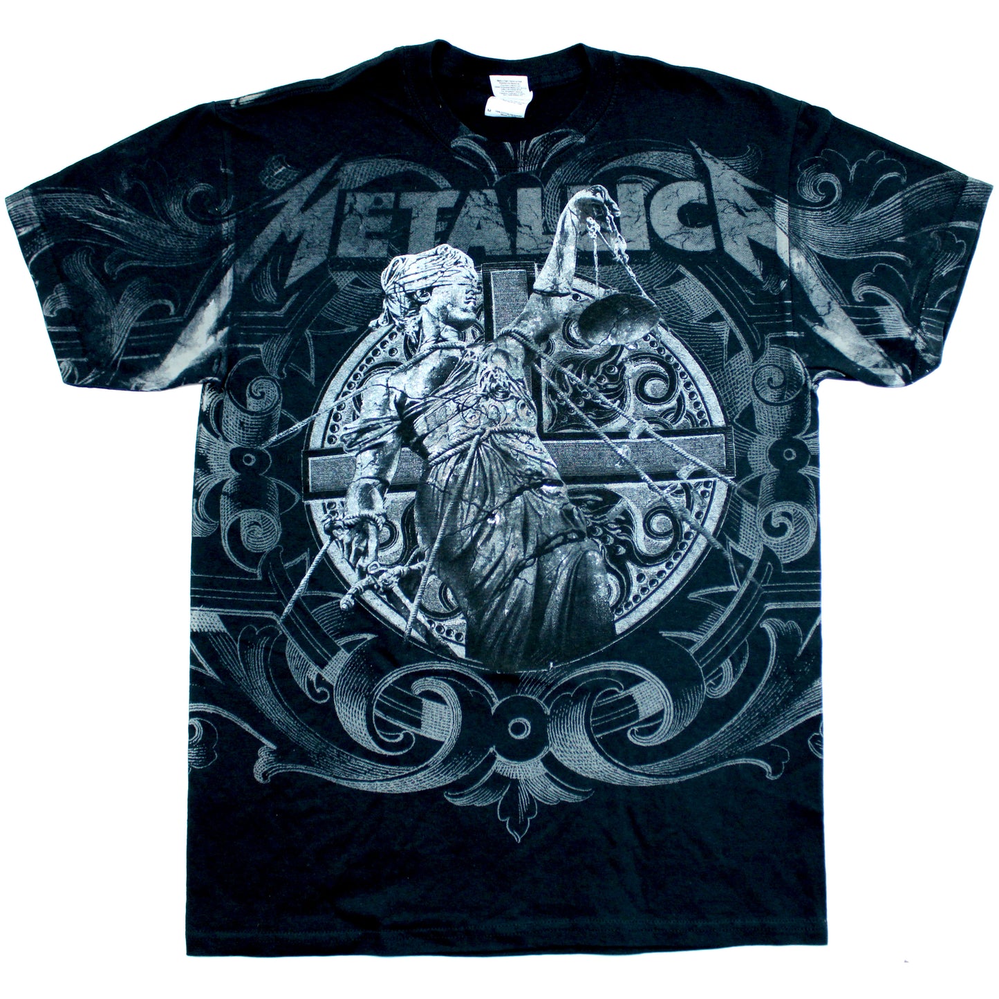 Metallica Allover Print ...And Justice For All T-shirt