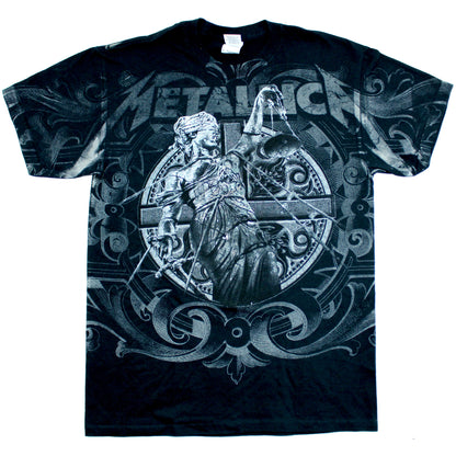 Metallica Allover Print ...And Justice For All T-shirt