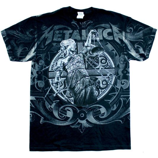 Metallica Allover Print ...And Justice For All T-shirt