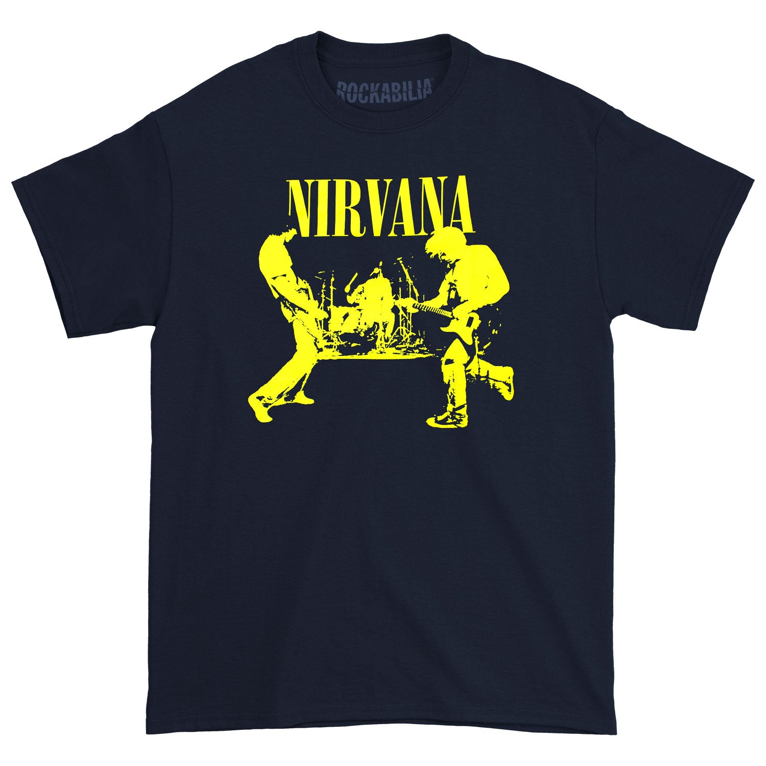 Nirvana Stage Slim Fit T-shirt Front