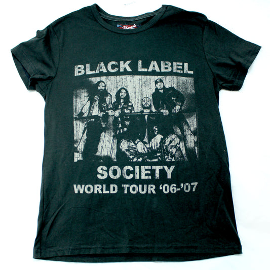 Black Label Society Vintage 06 - 07 Tour Tee Vintage T-shirt Front