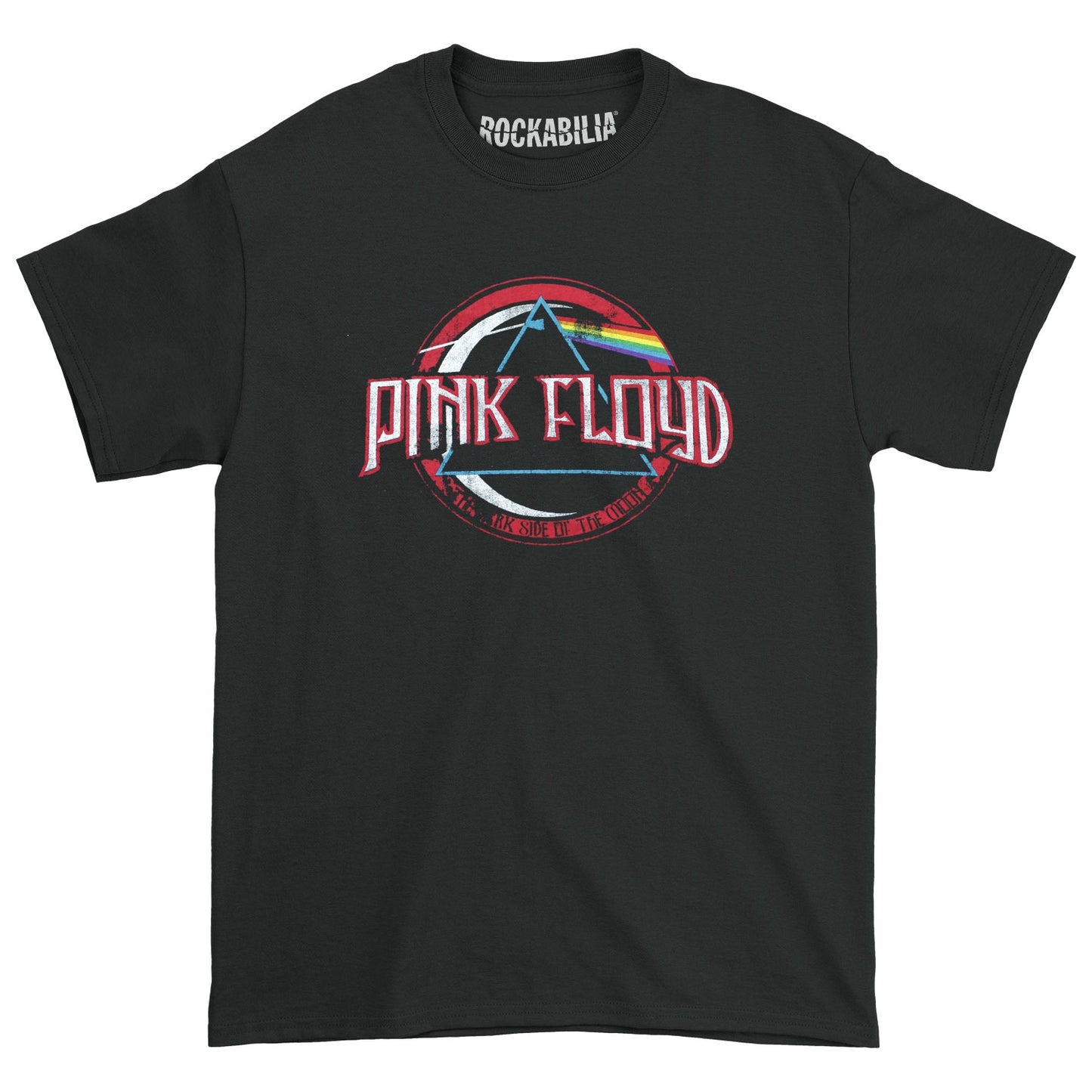 Vintage Distressed The Dark Side Of The Moon Logo T-shirt