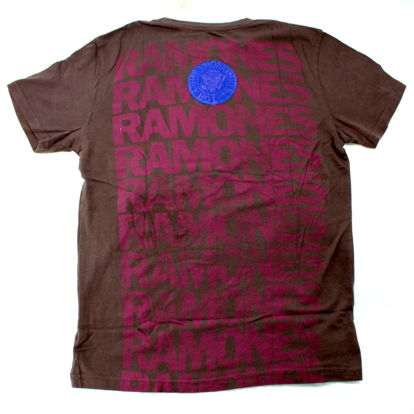 The Ramones Johnny Embroidered SWAG Tee Vintage T-shirt Back