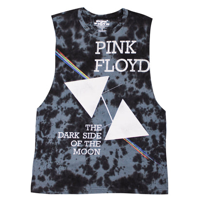 Vintage Distressed Tilted The Dark Side Of The Moon Prisms With Logo Junior Top