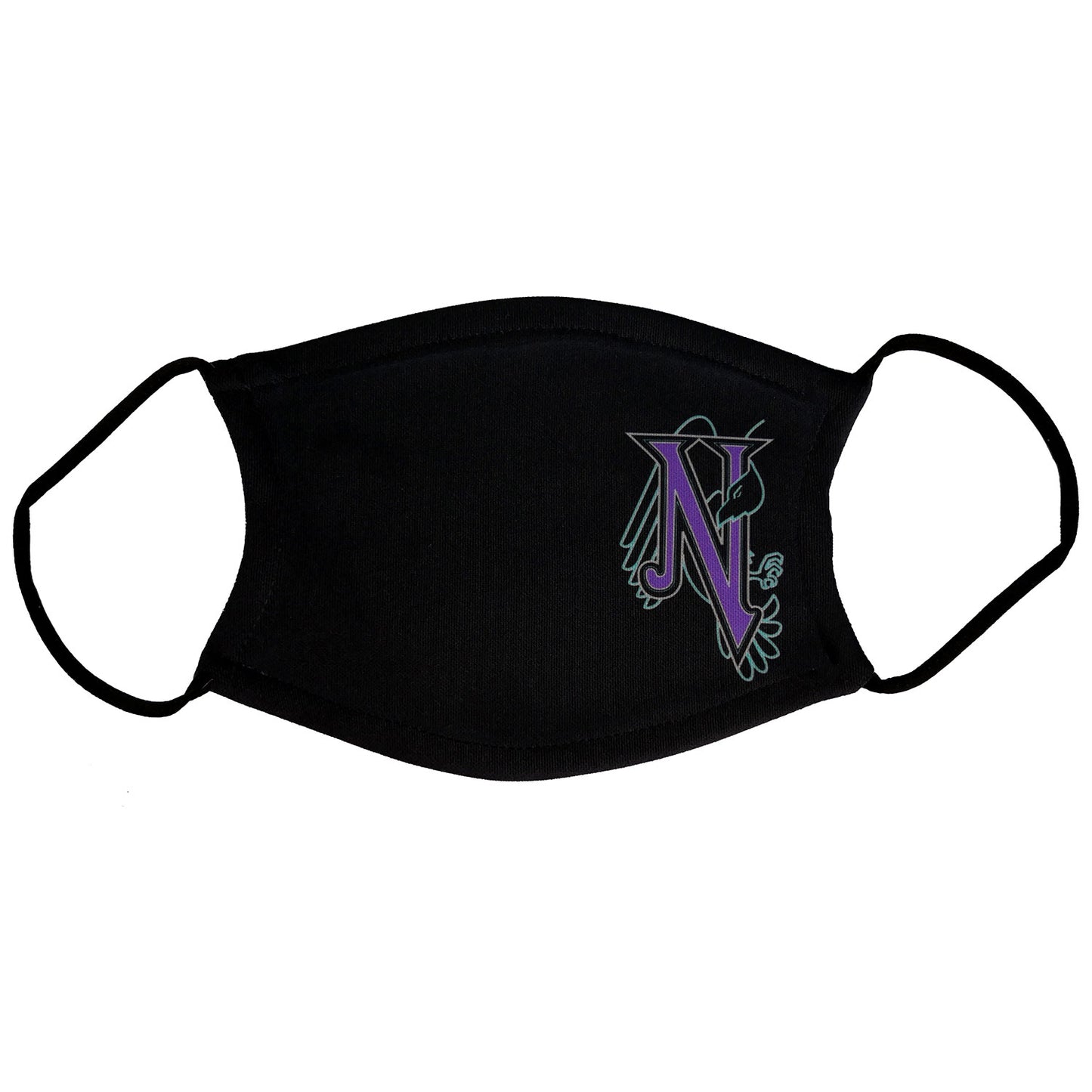 Nelson N Symbol Logo Face Mask Front
